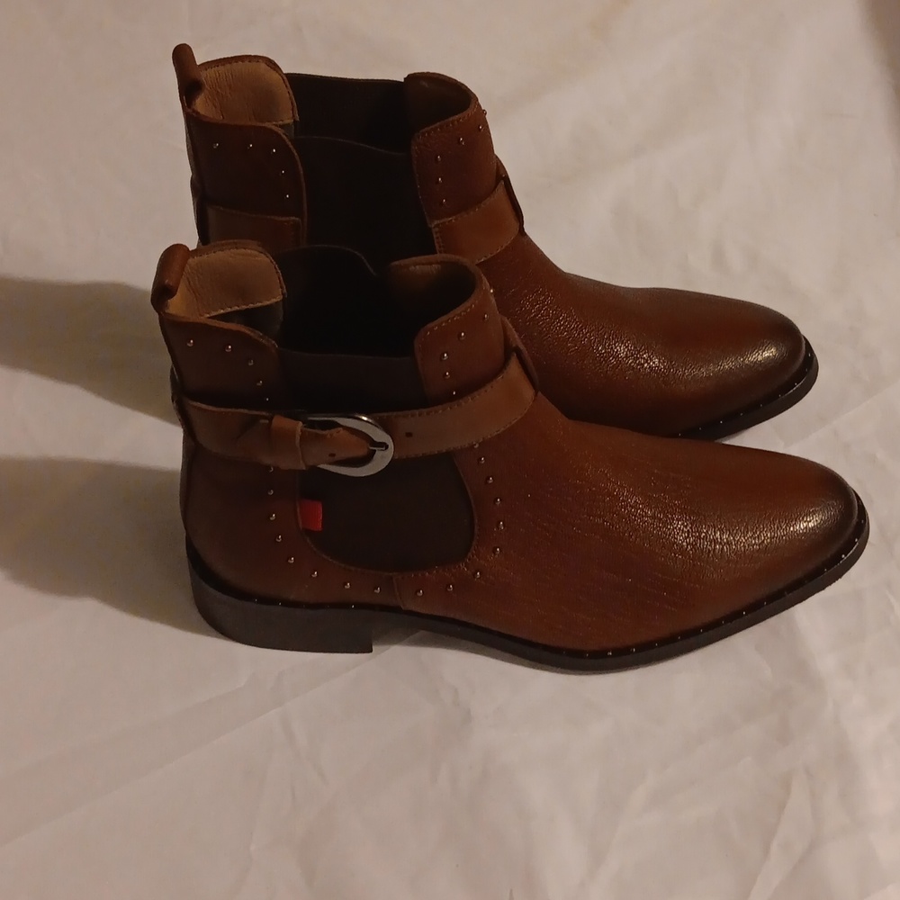 Marc Joseph brand new leather brown boot size 6.5 men